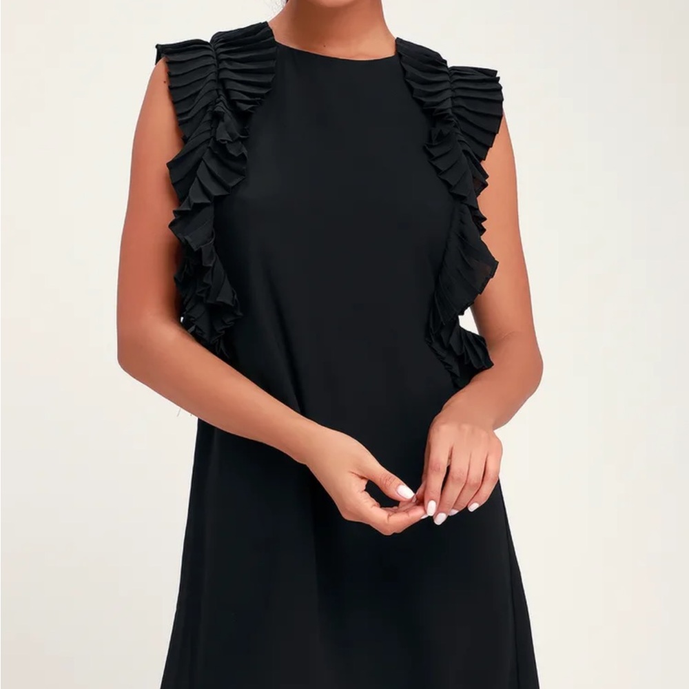Lulus We Got The Ruffle Mini Dress CL3 - Picture 4 of 10